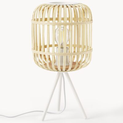 Lampa stołowa na statywie Adam z bambusa